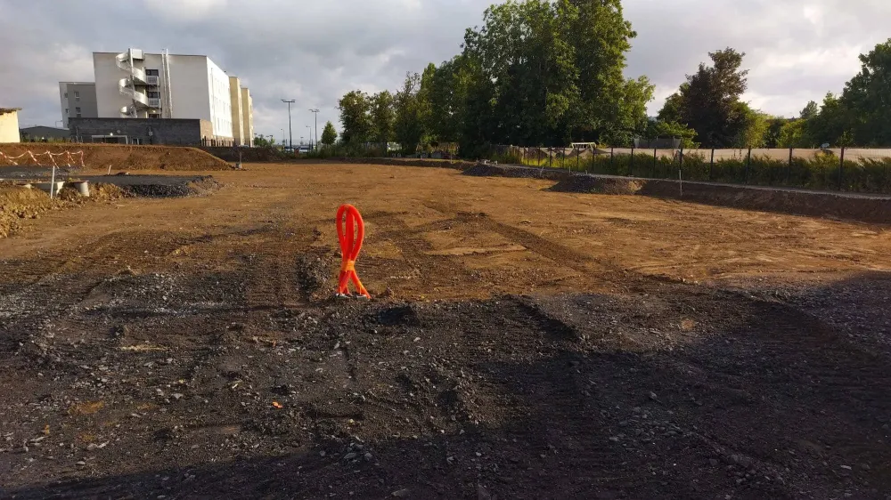 Terrassement en guidage 3D près de Péronne